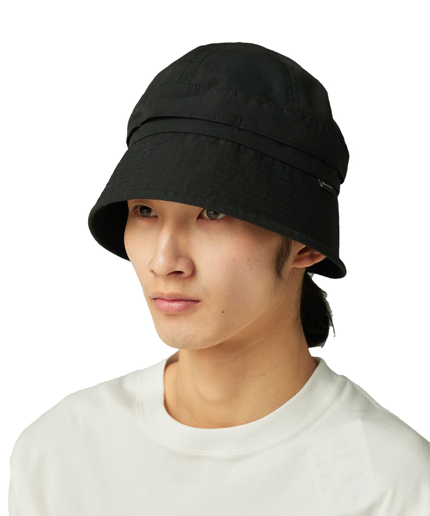 

Snow Peak TAKIBI Ripstop Hat Headwear Hat for Men and Black One AC-25AU006 Women, чёрный