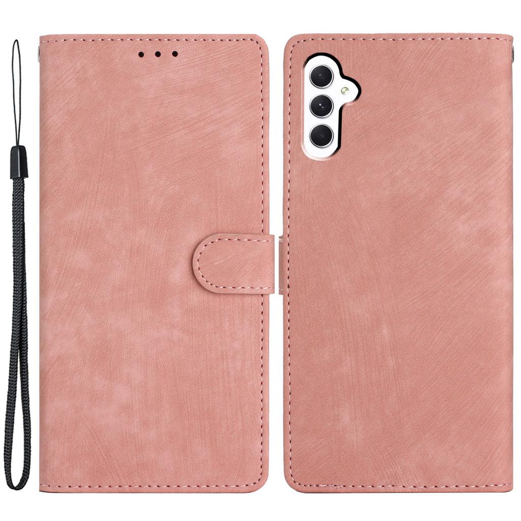 Für Samsung Galaxy A56 5G Hülle mit Kartenfächern Hautgefühl PU-Leder Handyhülle Ständer