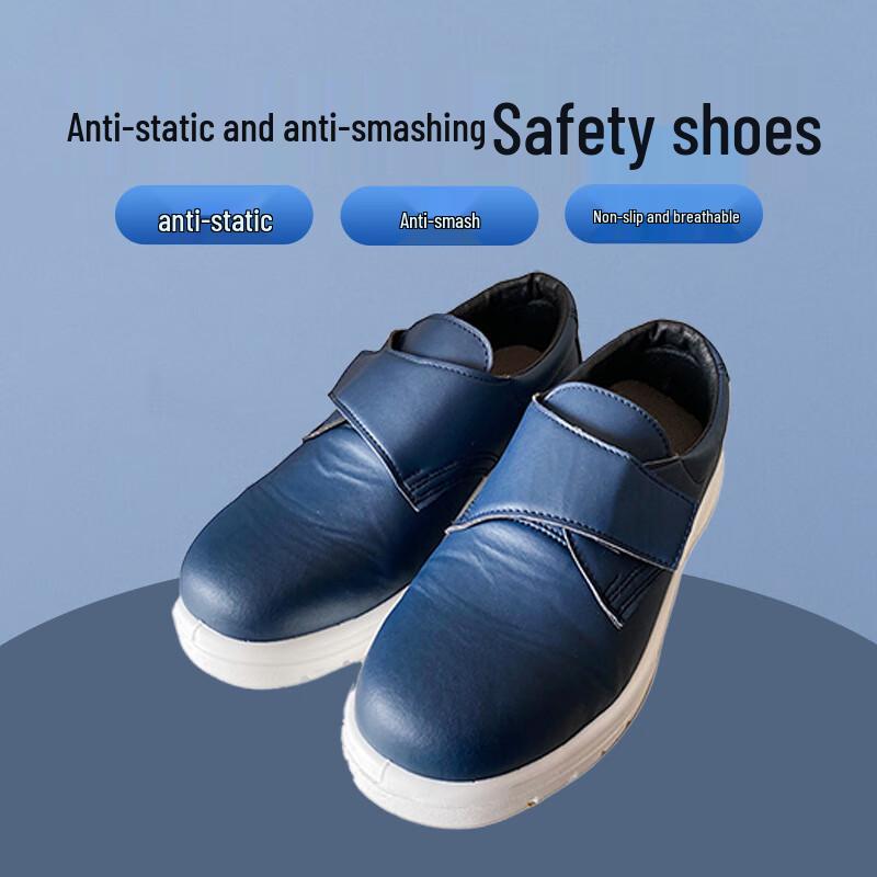 Longzhan Anti-Static Steel Toe Low-Cut Work Safety Shoes