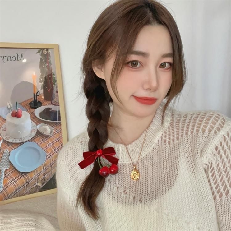 Hot Girls Hair Clip Harajuku Bowknot Shape Hair Barrettes for Subculture Teens