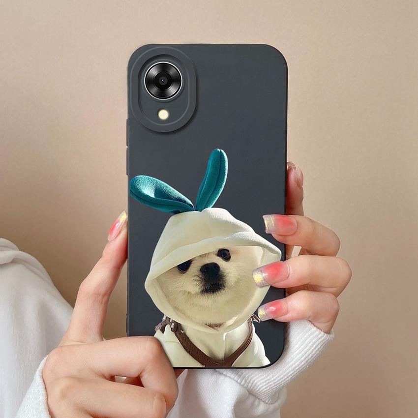 For Oppo A17k A16k A17 A16 A15 A12 A31 A33 A35 A36 A37 A52 A53s A54 A55 Phone Case Playful Boy Girl Pattern Fashion Shell For Oppo Silicone Back Cover