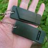 2ks 3-frekvenční píšťalka s klíčenkou High Decibel Survival Whistle Kempování Turistika Nouzové přežití Whistle Outdoorové nástroje