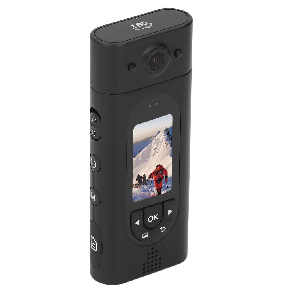 Body Worn Camera with 1.47in Color Screen IP65 Water Resistant Motion Detection 1080P Wearable