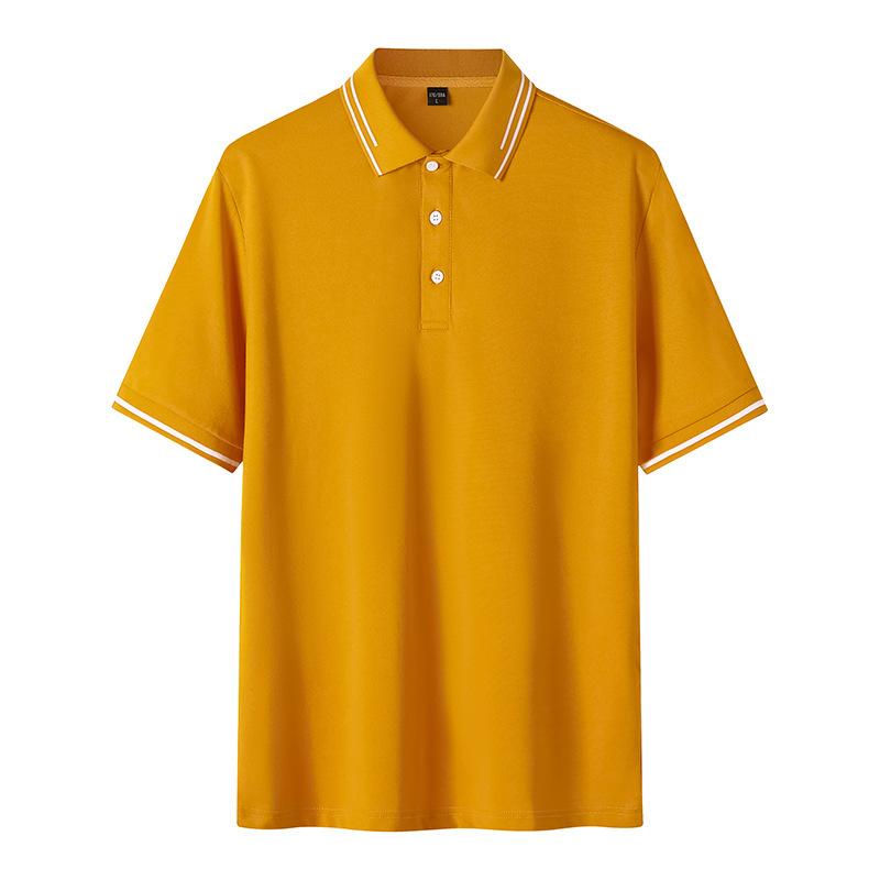 Letni T-shirt z krótkim rękawem Męska koszulka polo z klapą Koszulka polo dla par