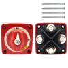 2/3/4 Position M-Series Mini Switch Cut Single Dual On/Off Marine Boat 12-48V 100-300A Battery Switch Isolator Disconnect Rotary