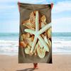 Starfish Shell Beach Towel Delicate Microfiber Kids Adults Bath Towel Outdoor Seaside Soft Blanket Living Room Home Decor Swim
