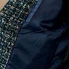 Maxza Glitter Mix Out Pocket No Collar Tweed Jacket Cd03qj300on