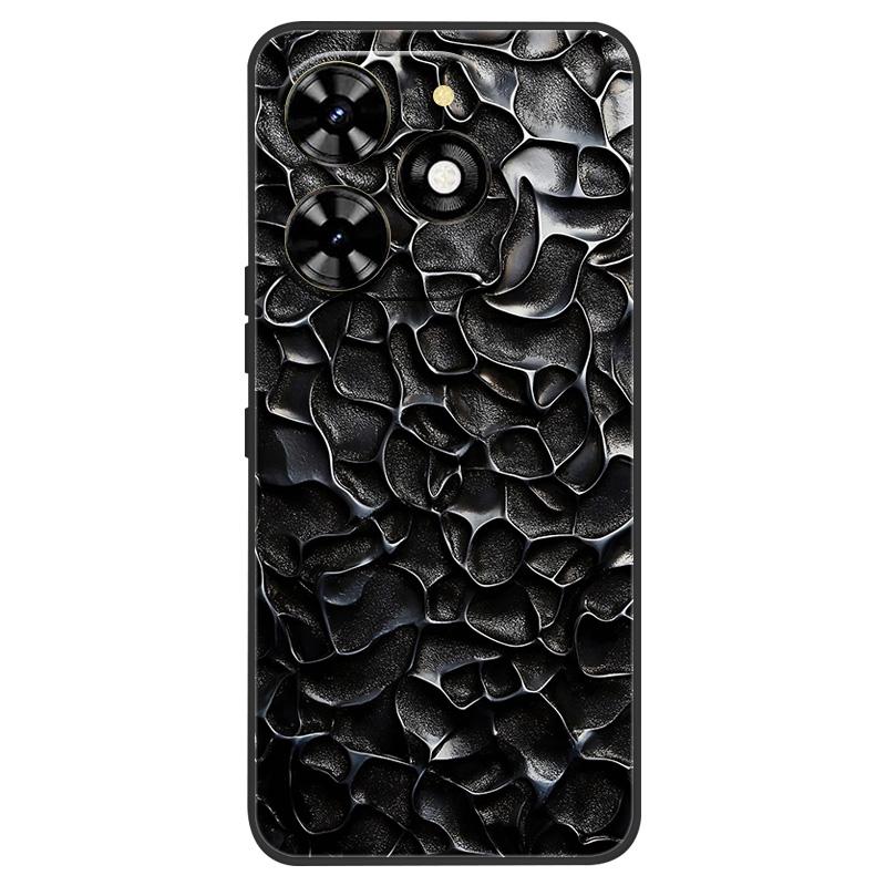 For Infinix Smart 8 Case X6525 Marble Soft Matte Silicone Back Cover For Infinix Smart 8 Pro Smart8 Plus Full Coverage Shell