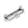 Punch Free Bathroom Storage Rack Carbon Steel Towel Shelf New Towel Holder  Washroom