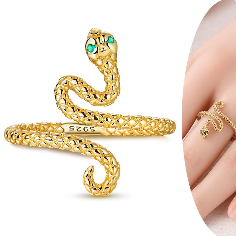 Rings for Women Authentic copper Ring Gold Plated Heart Bow Skull Hand Holding Bead Zircon Ring Engagement Wedding Jewellery