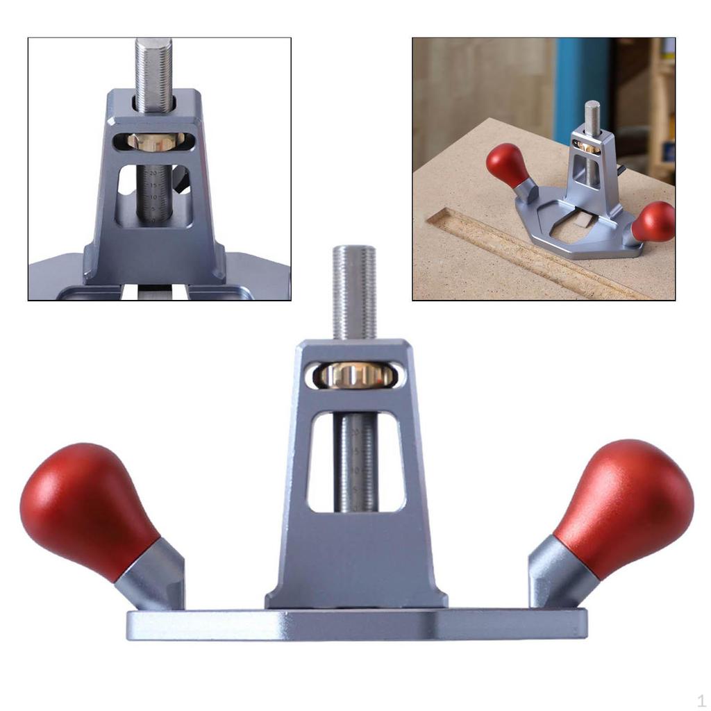 Woodworking Planer Flat Plane Bottom Edged Woodcraft Gadget, Depth Adjustable, Polishing Hand
