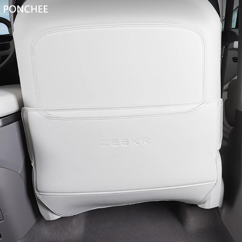For ZEEKR 7X 2025 Anti-kick Pad Rear Seat Scratch Pads and Backrest Anti-dirt Protection Pads Automobile Modification Supplies