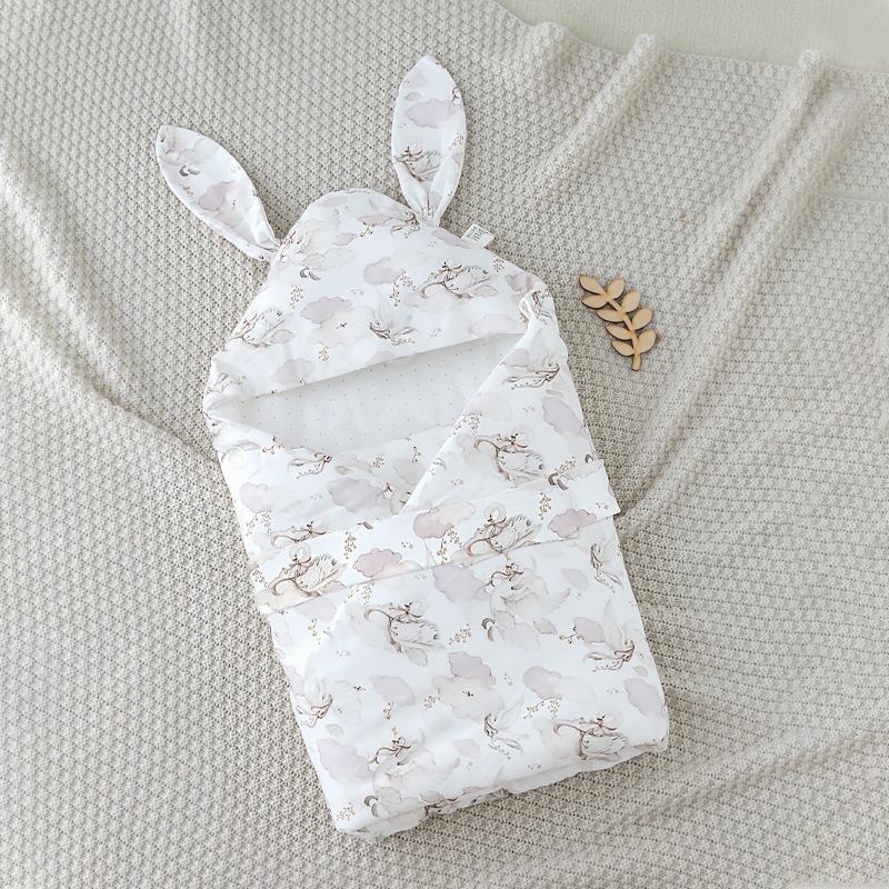 Newborn Mulberry Silk-Cotton Swaddle Blanket