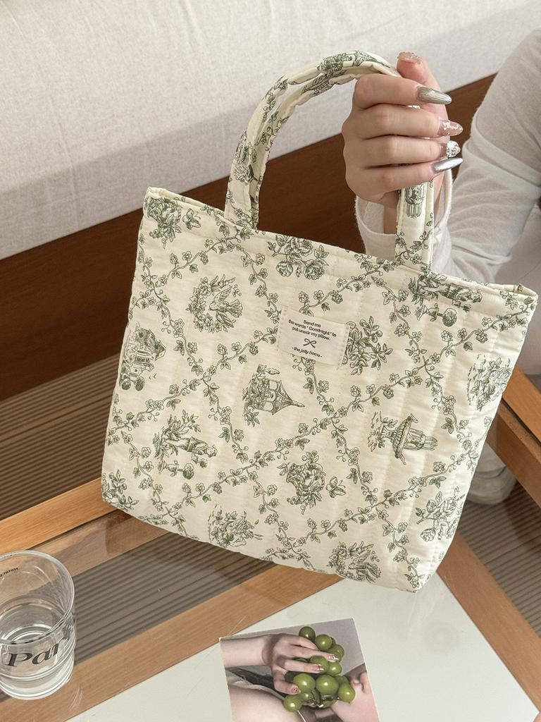 French Vines Vintage Floral With Soft Structure For Office And Outings