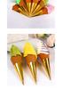 Grande Cono Gelato Decorativo Realistico Prop per Gelaterie e Espositori Bevande Fredde