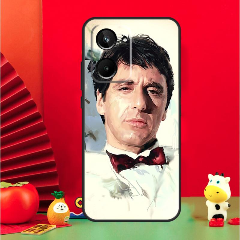 

Al Pacino Scarface For Realme 15 Pro GT7 GT6 10 11 12 13 14 Pro Plus C65 C67 C63 C61 C55 C51 C53 C35 C75 Case Realme 13 Pro Plus