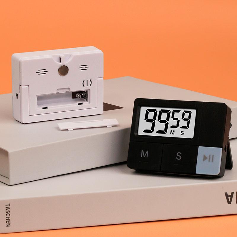 New Large Magnetic LCD Timer Reminder Kitchen Baking Countdown Digital Stopwatch Alarm with Stand Gadget Count Up