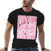 Blush Pink Flamingo Art Tshirt Halloween Casual Tshirt