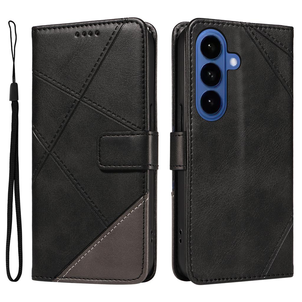 Magnetic Card Solt Wallet Flip Leather Phone Case For Samsung S26 Ultra S25 Plus A16 A57 A17 A07 Book Strap Card Holder Cover