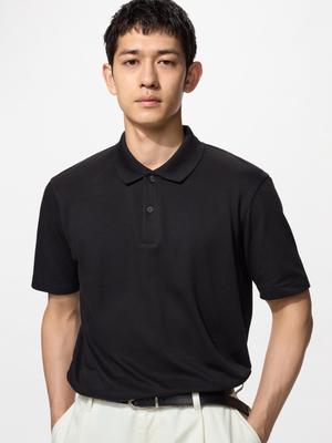 Airism Cotton Pique Polo Shirt