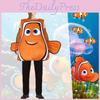 Finding Nemo Cosplay Costume For Kids With Polyester Material For Game Theme Events