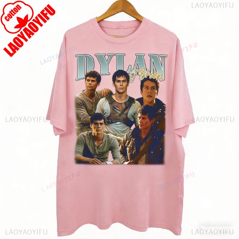Vintage 90s Bootleg Style Retro Dylan OBrien Graphic Tshirt Gifts for Man and Women Unisex Casual Style TShirt Shortsleev
