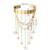 Upper Arm Bracelet Metal Tassel Star Heart Chain Armband Cuff  Simple Arm Bangle Armlet Adjustable For Women Girl