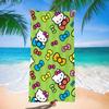 Cute Cartoon Printed Microfiber Beach Towel Quick Dry Soft Absorbent Bath Towel For Seaside