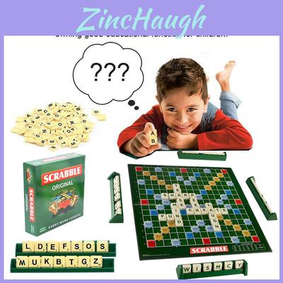 Classic Scrabble Board Game Educational Toy For Kids And Adults