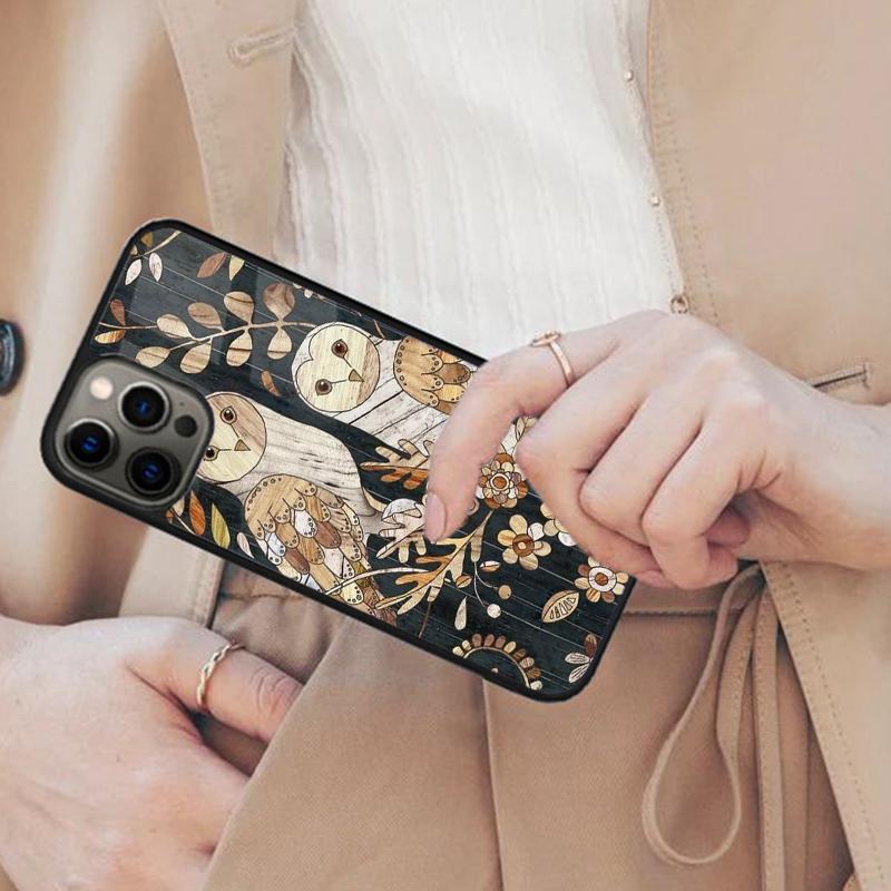 

Cartoon Owl Magnetic Phone Case For APPLE iPhone 17 Air 16 14 13 12 Pro Max 15 Plus Wireless Charge With MagSafe Cover iPhone 13mini
