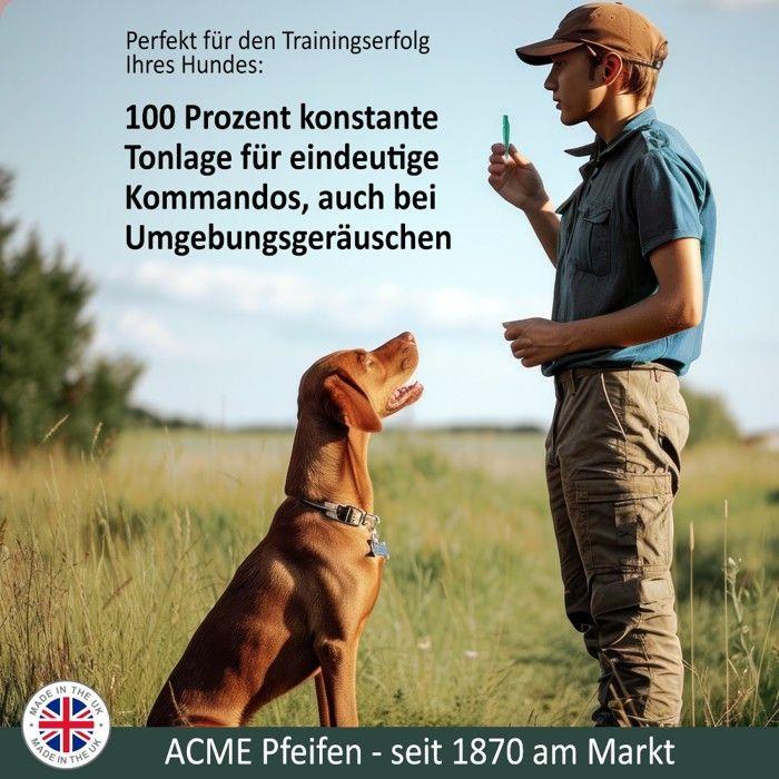 Sifflet pour chien - acme 211,5 - fréquence standardisée - avec cordon - violet / fuchsia