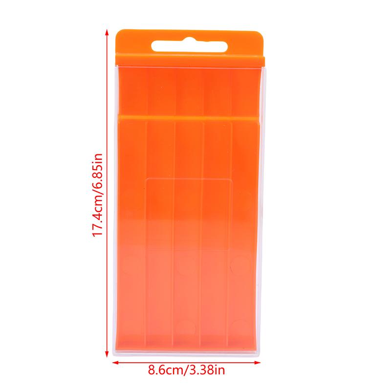 Drill Storage Box Plastic Drawing Box Special Tool Box For Twist Drill Tap Accessories Parts Storage Box