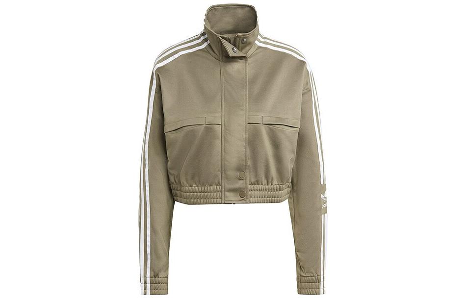 adidas originals Women s Parley Track Top Green IC5356 M