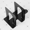 Set of 2Pcs Metal Bookends Stainless Steel Book Stopper Magazine Book Organizer Book Holder Home Office Desk Ornemants