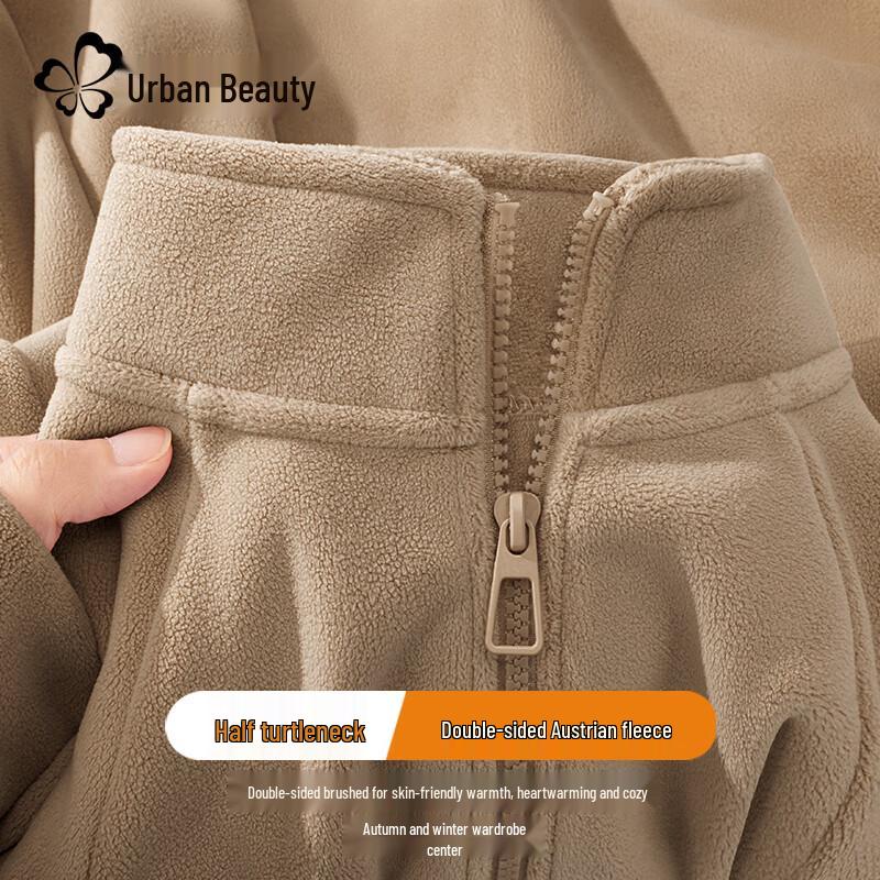 

Женская флисовая куртка с плюшевой подкладкой L