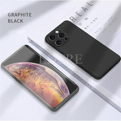 iPhone 16 Pro Max Kılıfı Sıvı Silikon iPhone 16 Pro Max İçin Kılıf TPU Kauçuk Telefon Koruyucu Kılıf iPhone 16 Pro Kılıfı İçin