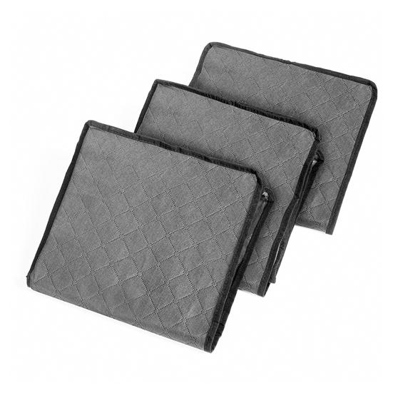 Large Storage Bags Clothes Storage Bins with Lids Foldable Closet Organizers Blanket Storage Containers with Handles for Clothing Comforters Bed