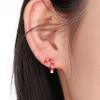 8pairs Women New Year Jewelry Accessories Drop Dangle Ear Studs Christmas Earrings Set Ear Pendants