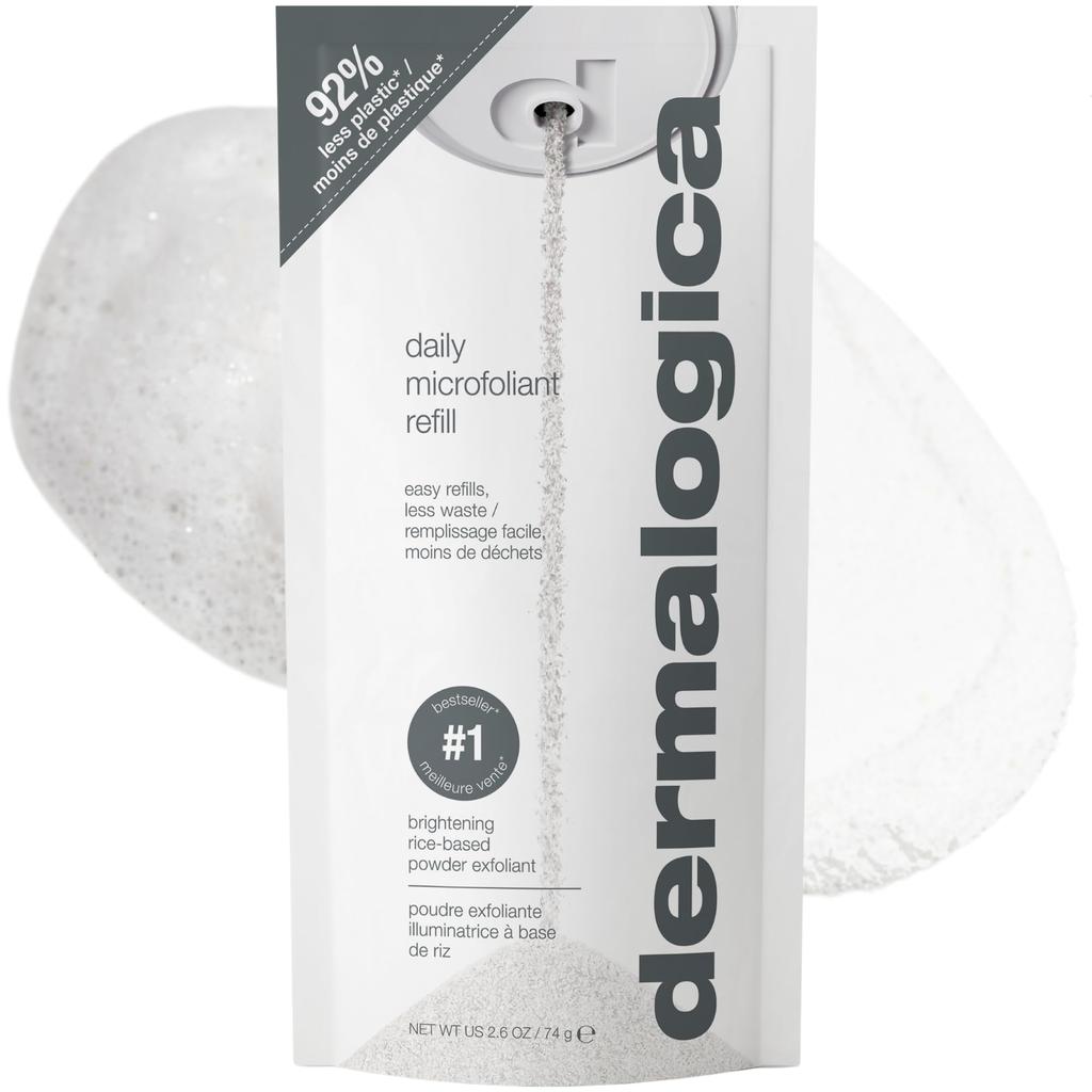 Dermalogica Enzyme Cleansing Powder Daily Microfoliant for Pore Blackhead Salicylic Acid Foam Refill, 74g, Removal, Removal, Exfoliation, Scrub,
