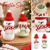 5er-Pack Weihnachts-Milchteetassen mit Schneemann- und Weihnachtsbaum-Design, Festliche Party-Trinkgefäße