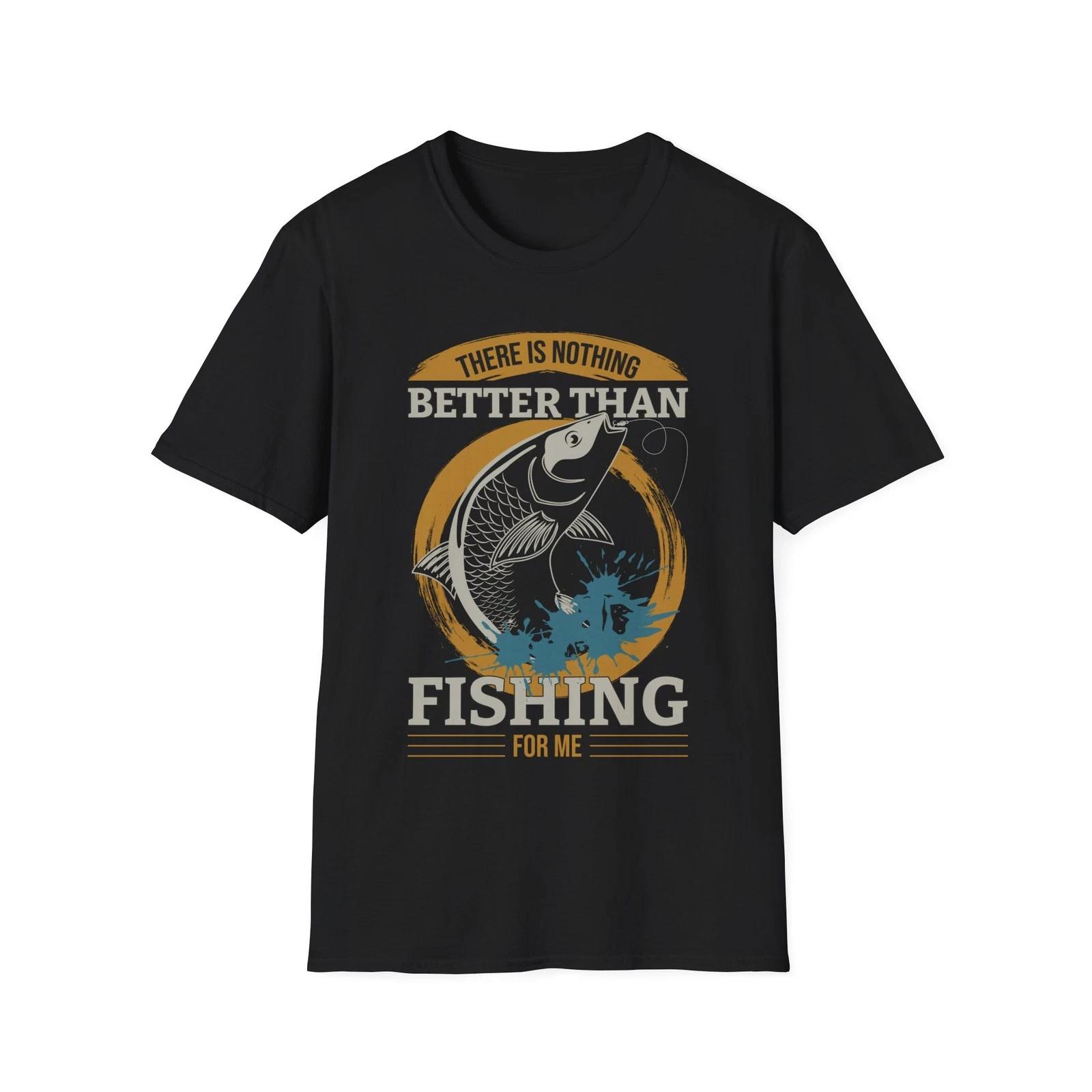 

Funny Fishing T-shirt Grandpa Dad Husband Gift Fisherman Rod Bait T-Shirt M