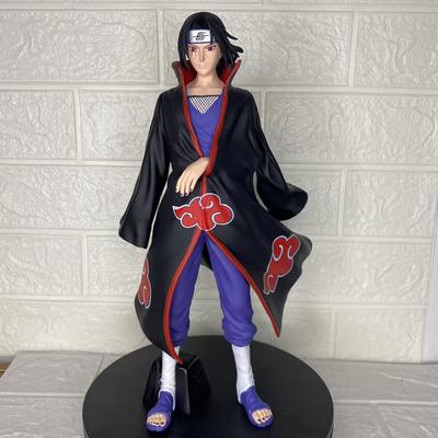 Naruto Shippuden Anime Figure Door God Uchiha Itachi Standing Posture Action Figure Boy Dolls Decorations Christmas Toys Gift