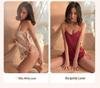 Lace Satin Suspender Lingerie: Women's Summer Nightdress & Pajama Set