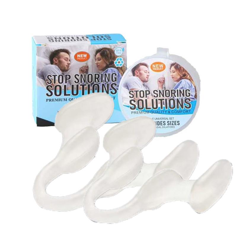 

Silicone Nose Clip Anti-Snoring Nasal Dilator for Sleeping Breath Easier Snore Right Nasal Clip Improve Respiratory Comfort