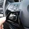 Car Interior Steering Wheel Button Cover Trim Fit For 2008-2013 BMW X5 X6 E70