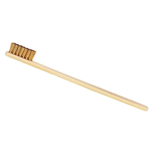

SK11 Mini Brass Bamboo Brush, No. 128, for Removing Rust and Stains from Small Areas