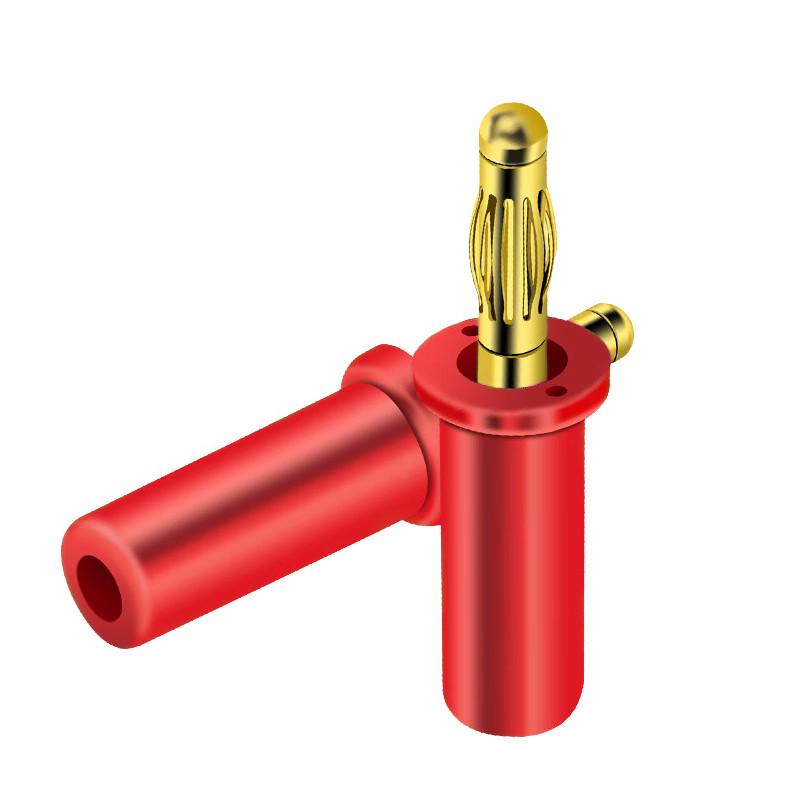 4mm Gold-Plated Brass Solder Banana Plug