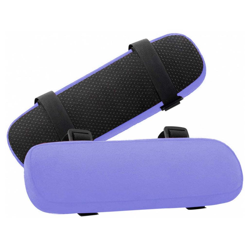 2PCS Soft Armrest Cushion PP Sponge Foam Home/Office Chair Arm Rest Covers Computer Gaming Elbow Cushion,Removable Washable