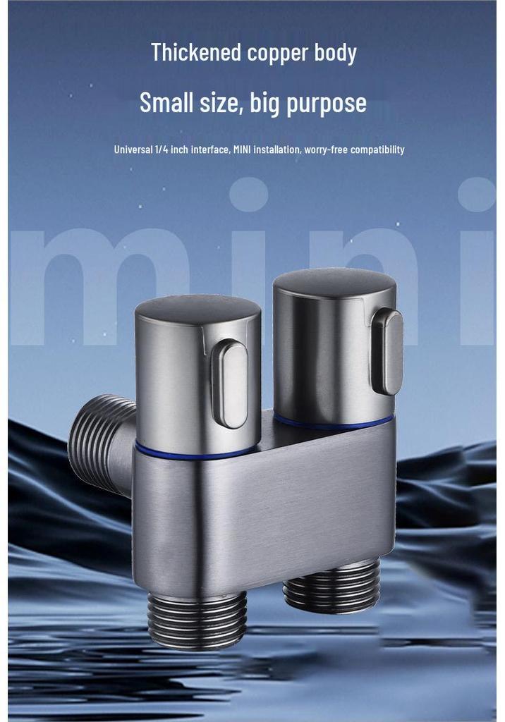 High-Pressure Bidet Valve & Sprayer for Toilet