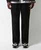 Seuteulaikeu Washed Cotton Relaxed Pants (Black)